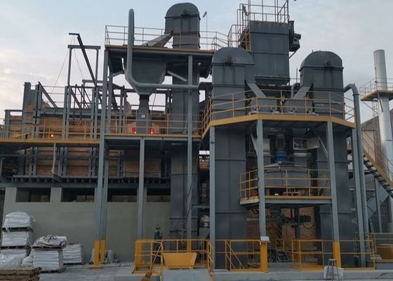 PLC Control Sodium Silicate Production Equipment Dry Process Reaction Kettle