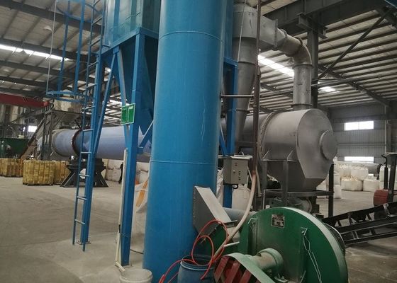Quartz Sand Dryer Machine / Industrial Sand Dryers With Hot Air Furnace