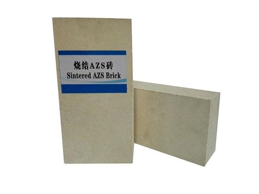 Refractory Material Fused Cast AZS Bricks Fire Bricks For Sodium Silicate Furnace